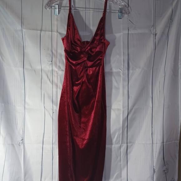 Retro Stage Dresses & Skirts - Retro stage velour dress NWT